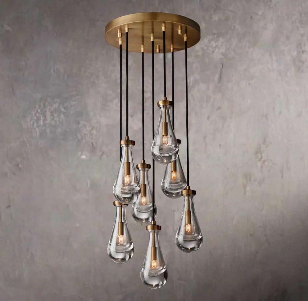 Rains Circular Chandelier 18″