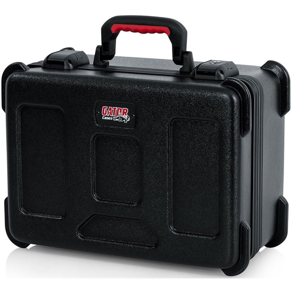 Gator ATA Moulded Mic Case w/ Drops for 15 Mics w/ TSA Latches - Image 1