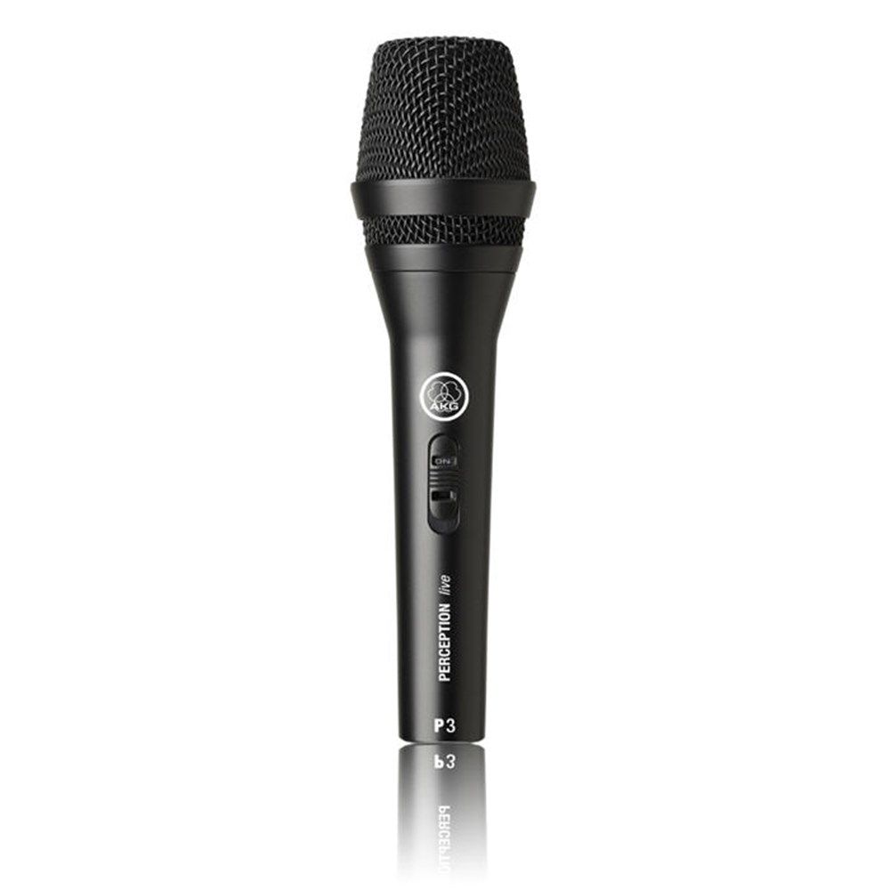 AKG P3S Vocal Dynamic Microphone w On/Off Switch - Image 1