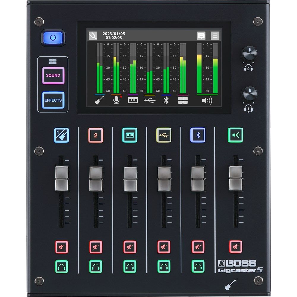 Boss GCS-5 Gigcaster 5 Audio Streaming Mixer w/ Bluetooth - Image 1