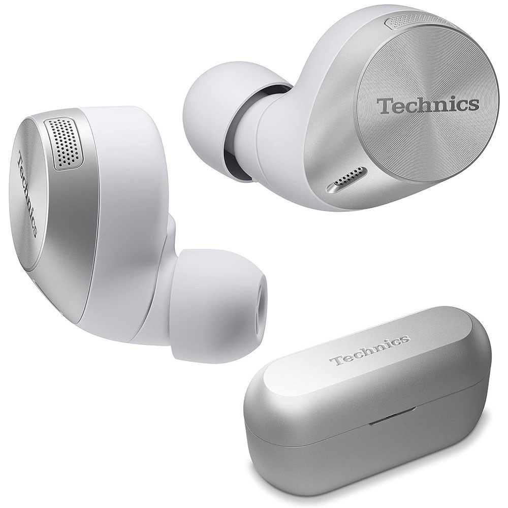 Technics AZ60M2 Premium Noise Cancelling True Wireless Earbuds (Silver) - Image 1
