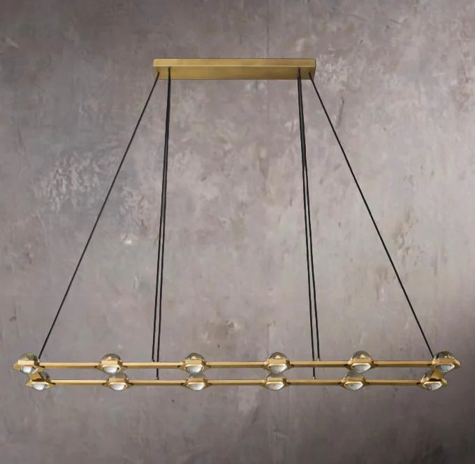 Clatant Linear Rectangular Pendant Light 72" - Image 1
