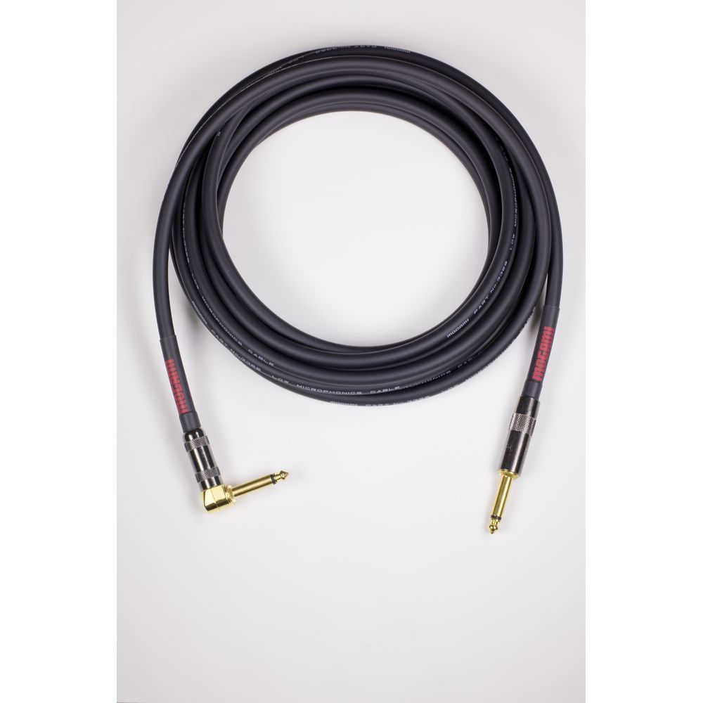 Mogami Overdrive Guitar Cable Right-Angle to Straight (30ft) - Image 1