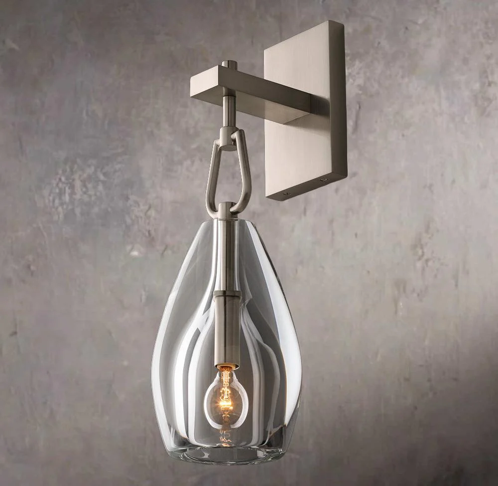 Botanical Fluted Wall Sconce - Image 2