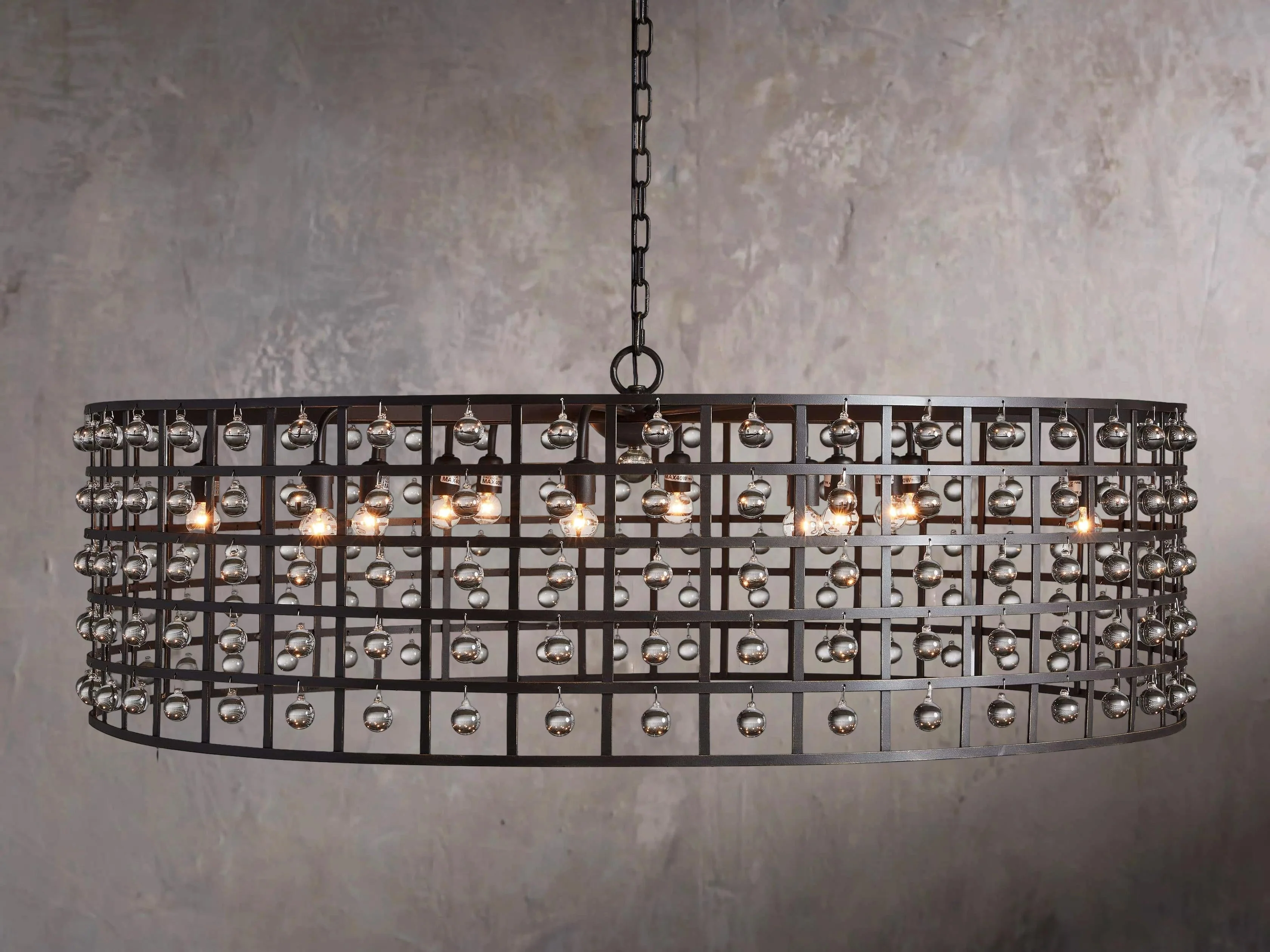Aviary Round Hanging Lamp