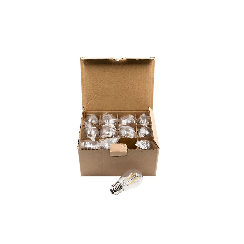 Event Lighting FESLED2WWX12 2W LED Globe (Warm White) (12-Pack) - Image 1