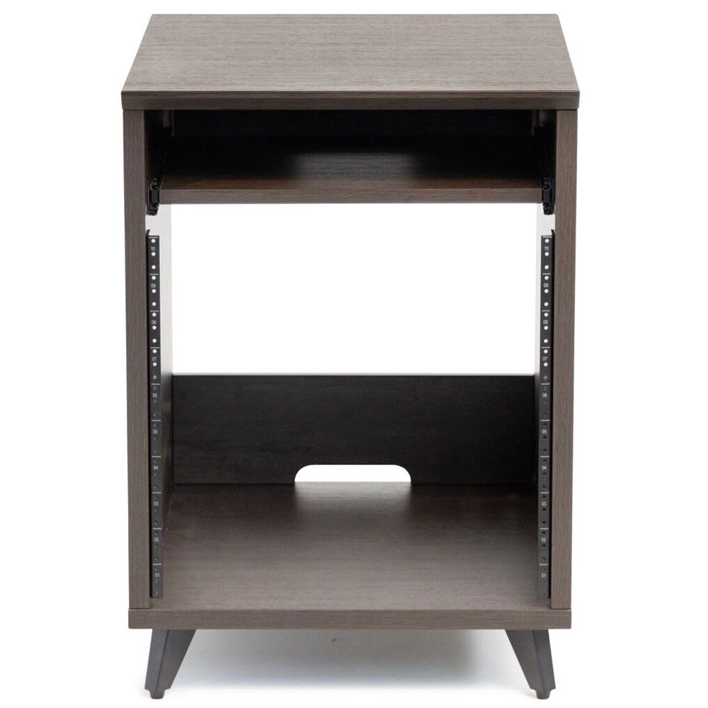 Gator Elite Series Furniture Desk 10U Rack (Brown) - Image 1