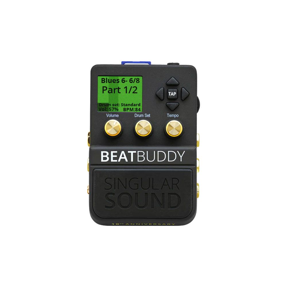 Singular Sound BeatBuddy Ltd 10th Annivesary Drum Machine Pedal (Black) - Image 1