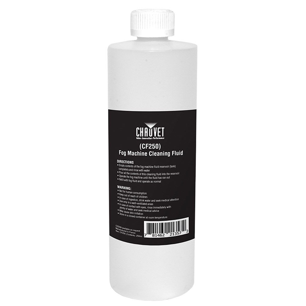 Chauvet CF250 Fog Machine Cleaning Fluid (250ml) - Image 1
