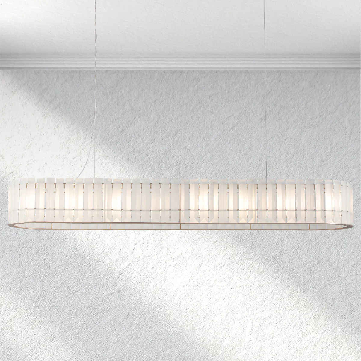 Furnio Parallel Rectangular Chandelier - Image 1