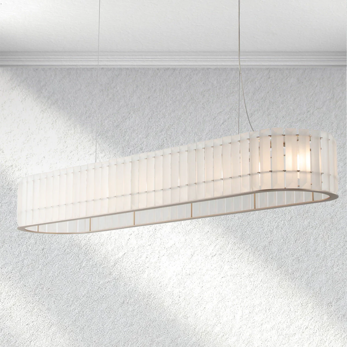 Furnio Parallel Rectangular Chandelier - Image 2