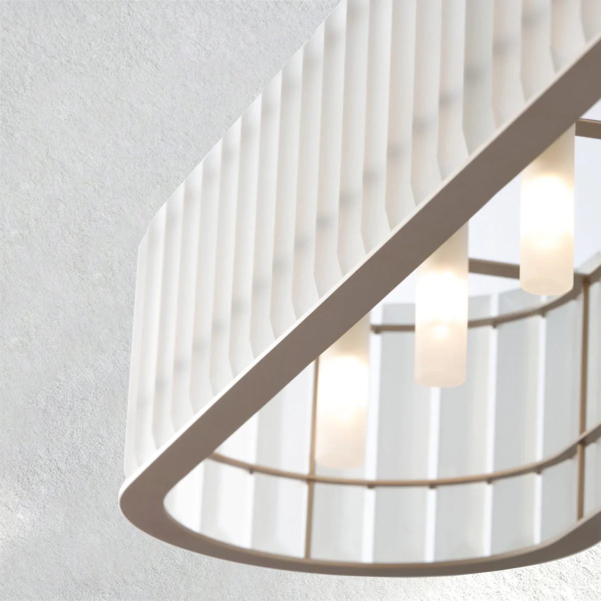 Furnio Parallel Rectangular Chandelier - Image 3