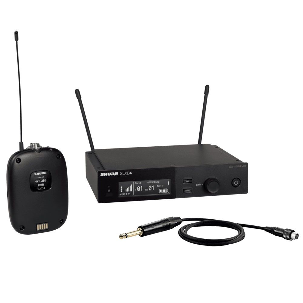 Shure SLX-D-14 Digital Bodypack Wireless System (H57 Band) - Image 1