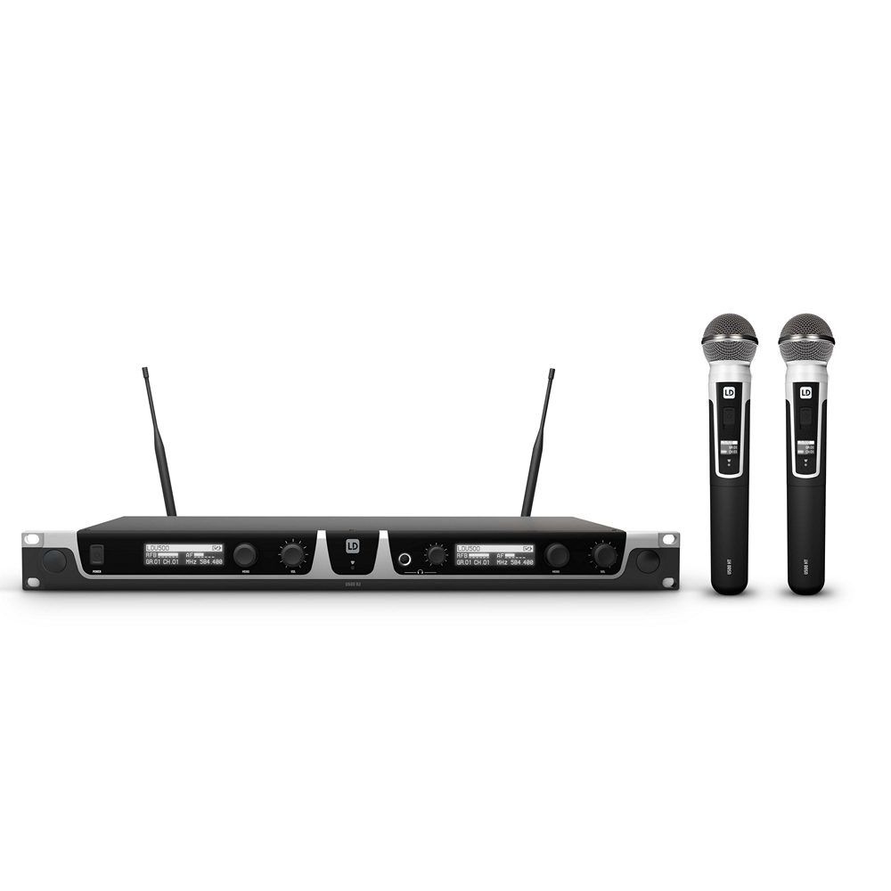 LD Systems U505 Wireless Dual Handheld Dynamic System 584-608 MHz - Image 1