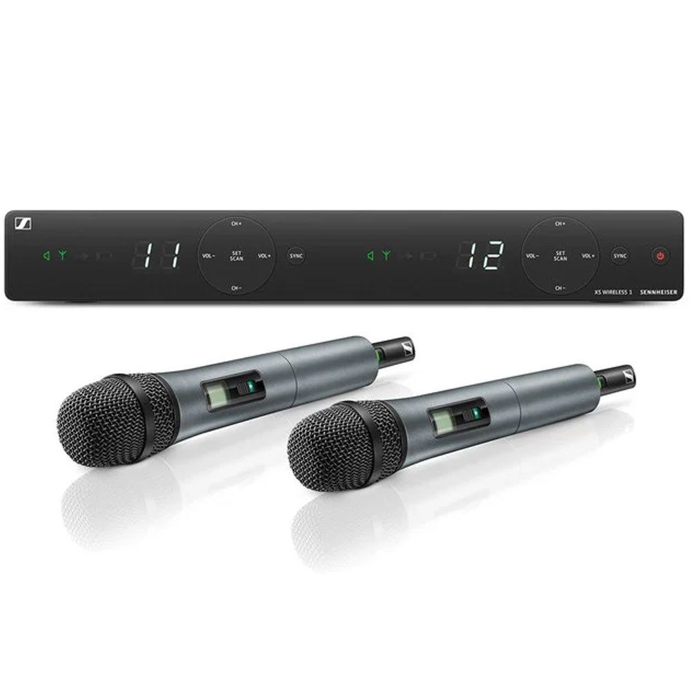Sennheiser XSW 1 835 Dual 2-Channel Wireless Vocal System (Frequency Band BC) - Image 1