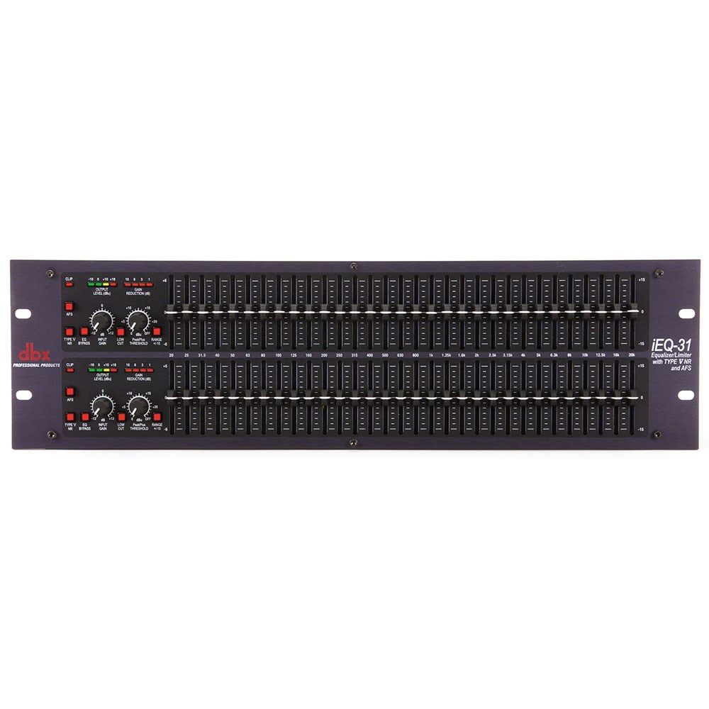 DBX LEQ31 Dual 31 Band Graphic EQ W/AFS - Image 1