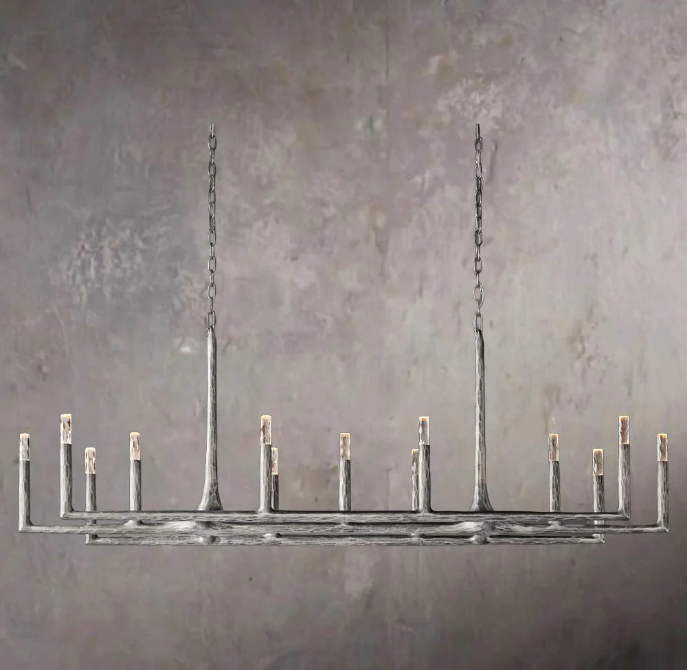Thaddeus Linear 72-Inch Chandelier - Image 2