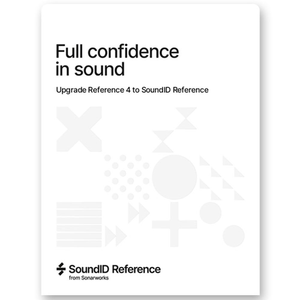 Sonarworks SoundID Reference Studio Edition - 4 to 5 Upgrade (eLicense Download) - Image 1