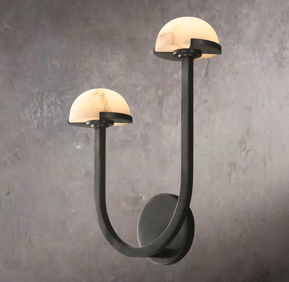 Pedras Dual Left Wall Sconce - Image 3