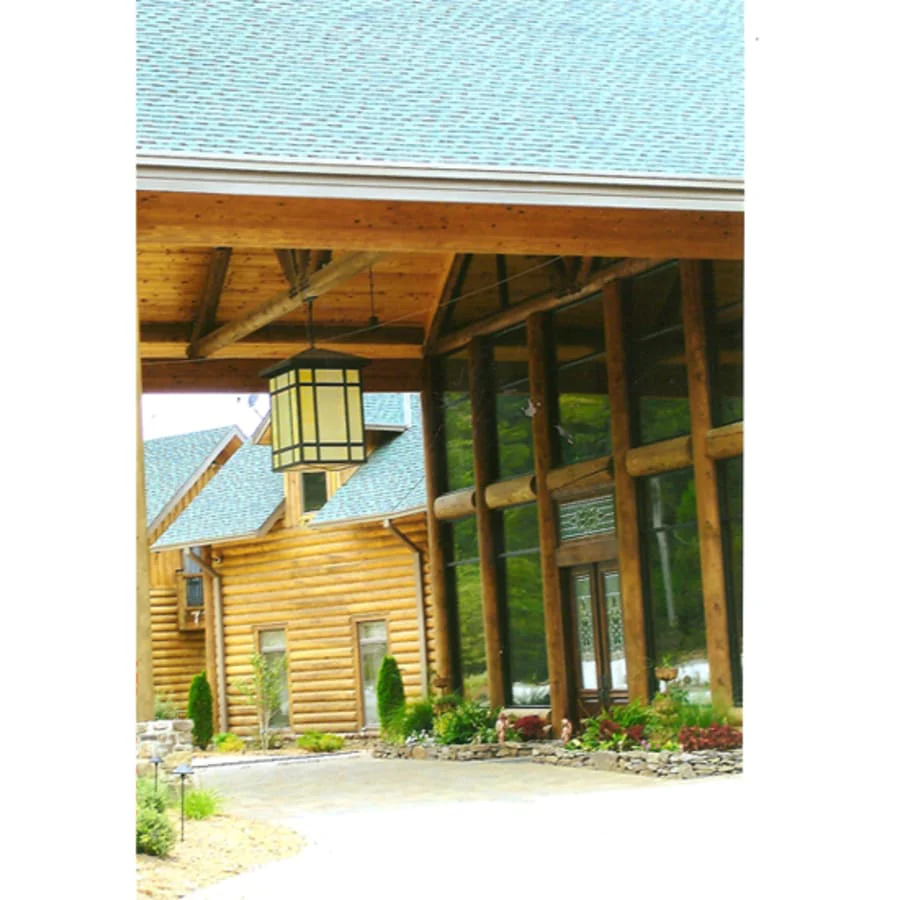 Meyda Tiffany Eight Light Down Lighting Outdoor Pendant - Image 3