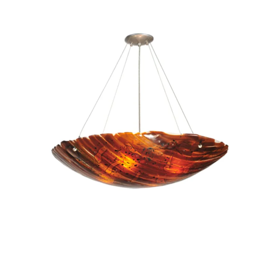 Meyda Tiffany 4 Light 29" Wide Pendant with Handmade Shade - Image 1