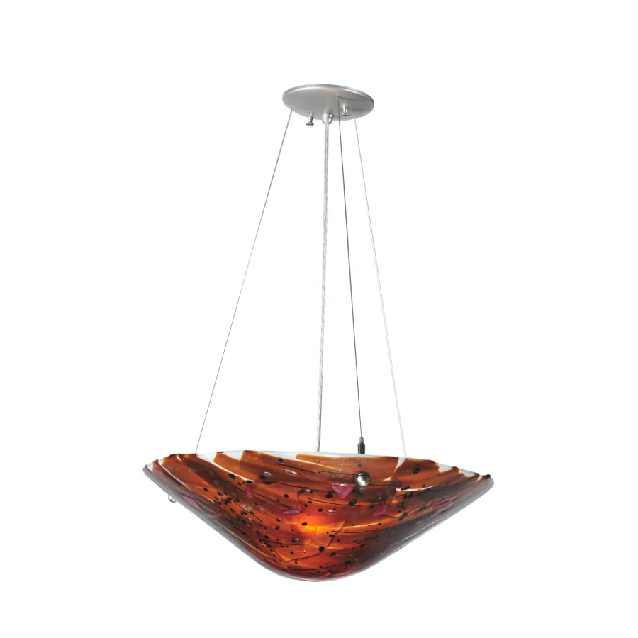 Meyda Tiffany 3 Light 18-1/4" Wide Pendant with Handmade Shade - Image 1