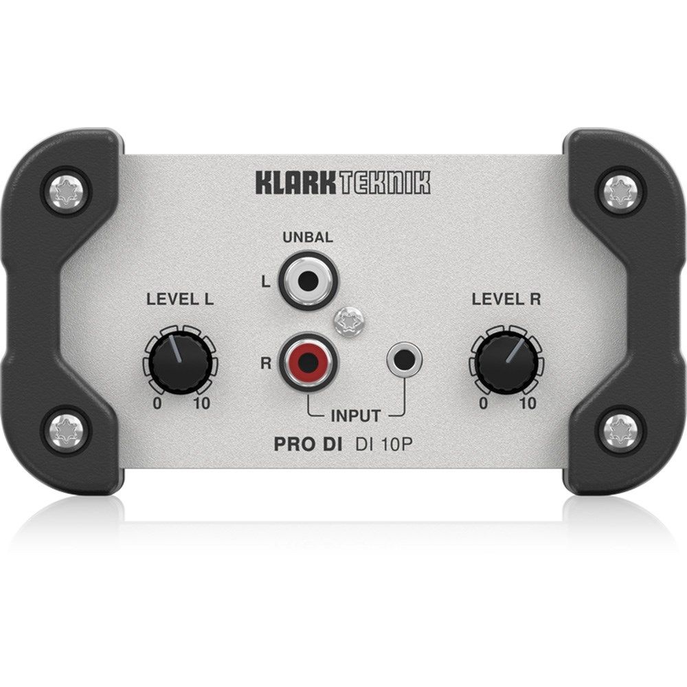 Klark Teknik DI 10P Passive DI Box w/ Stereo Input / Summed Mono Output - Image 1