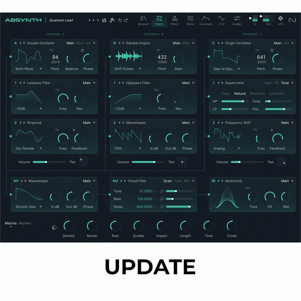 Native Instruments Absynth 6 Software Synthesizer Update Version (eLicense) - Image 1