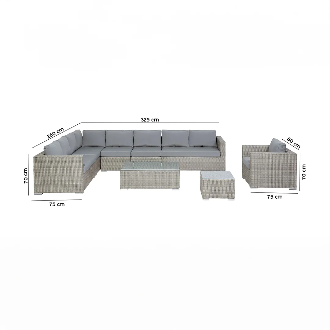 طقم أثاث خارجي - 4 قطع - ORN4 - Image 3