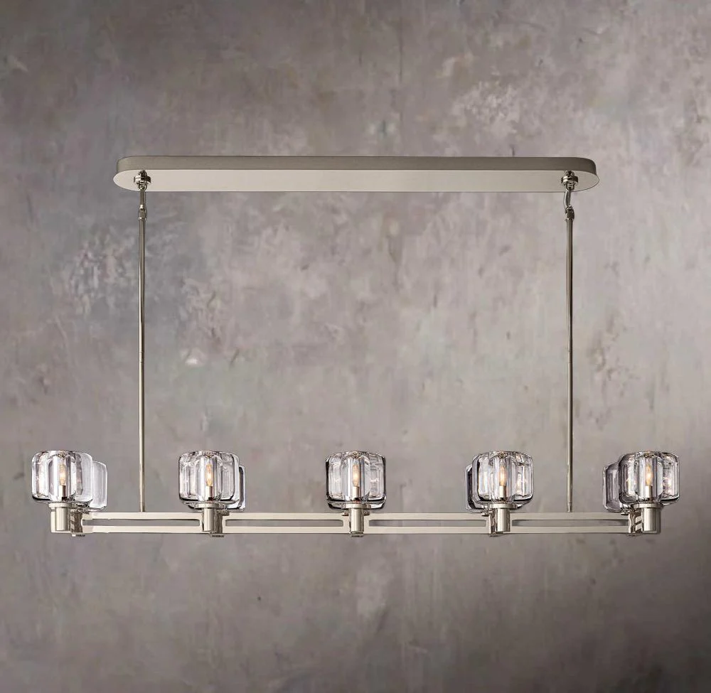 Demaret Dual Linear Chandelier 54" - Image 2