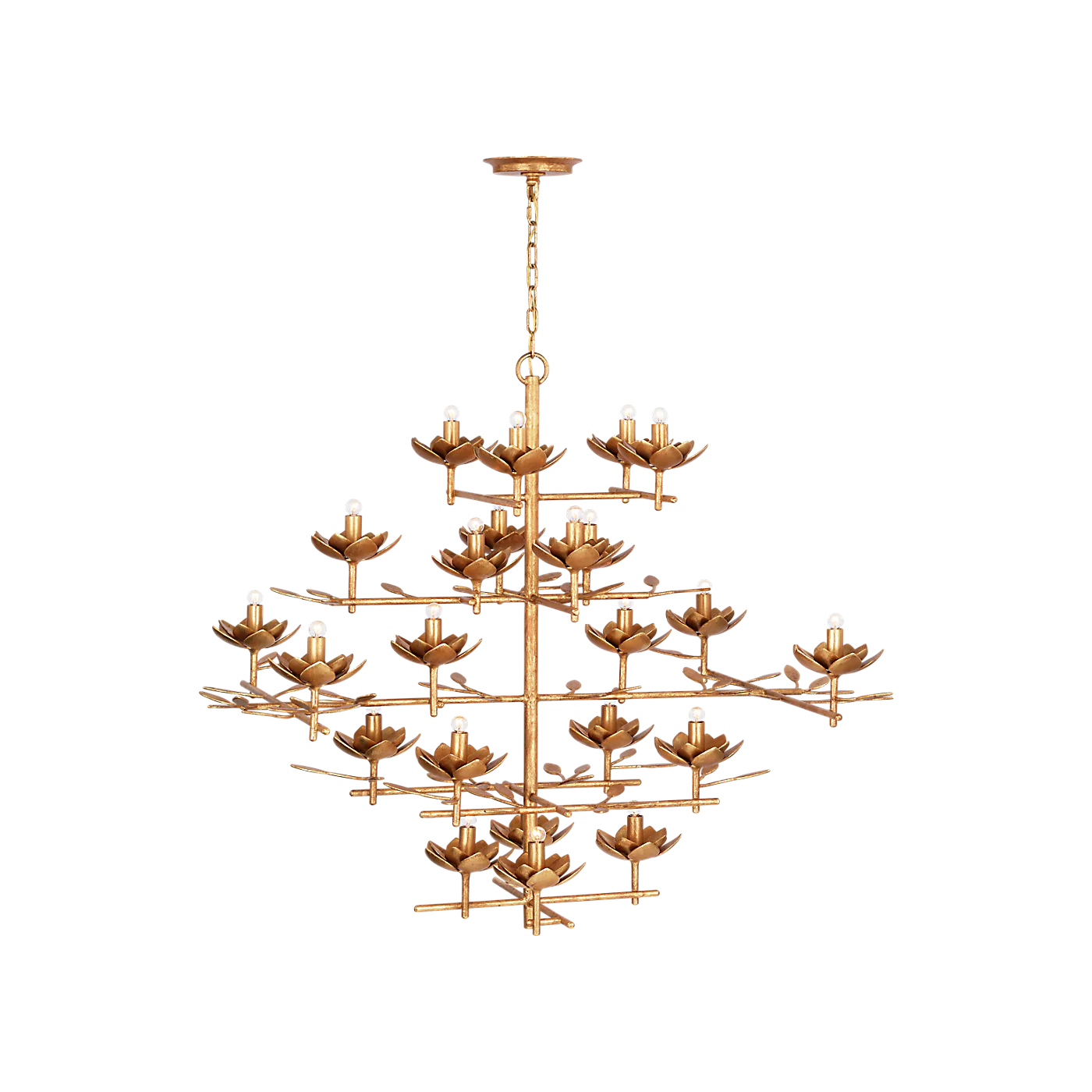Clementine 48″ Tiered Entry Chandelier