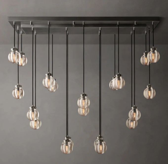 Pearl Linear Pendant Light 54" - Image 3