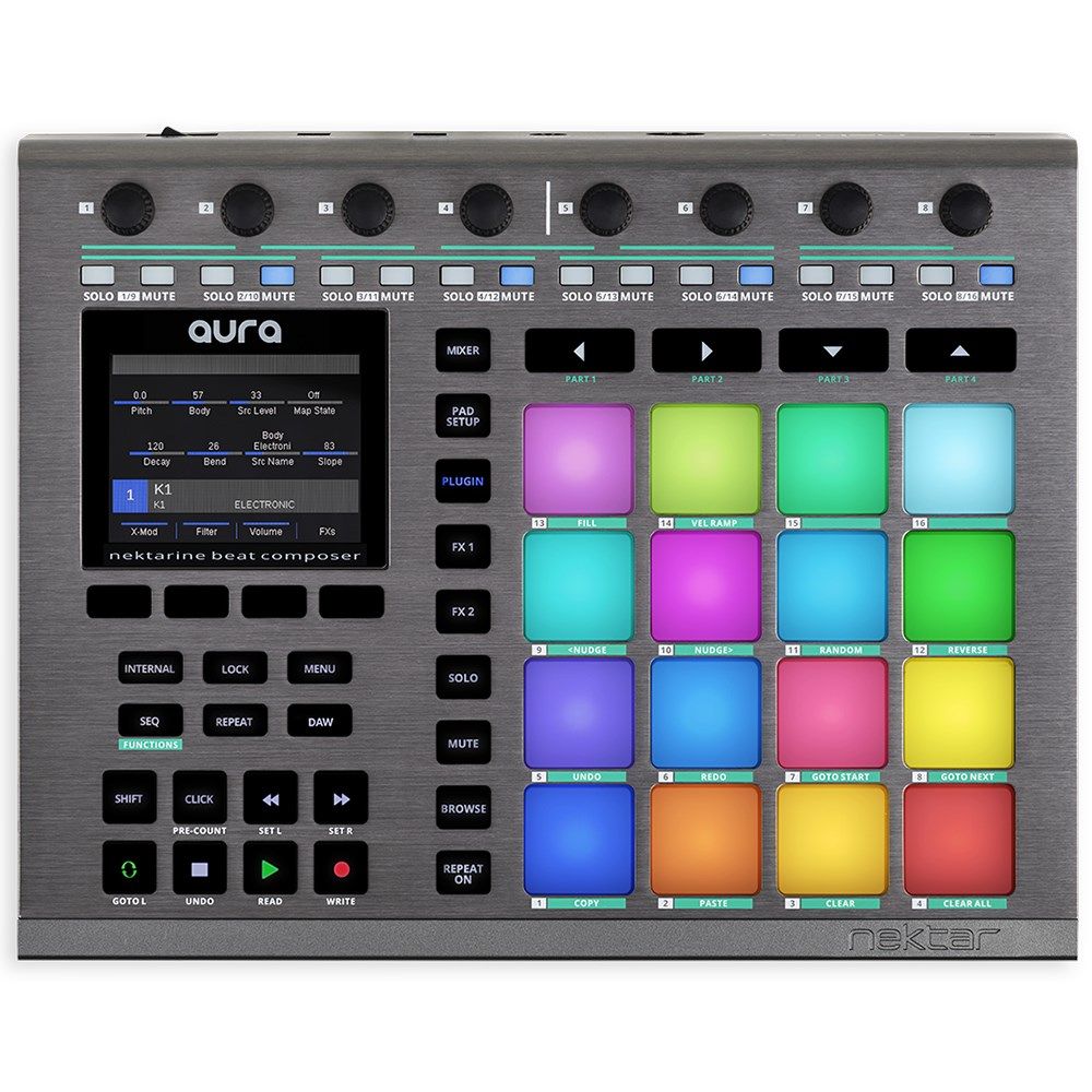 Nektar Aruba Beat Composer USB Pad Controller w/ Nektarine Software - Image 1