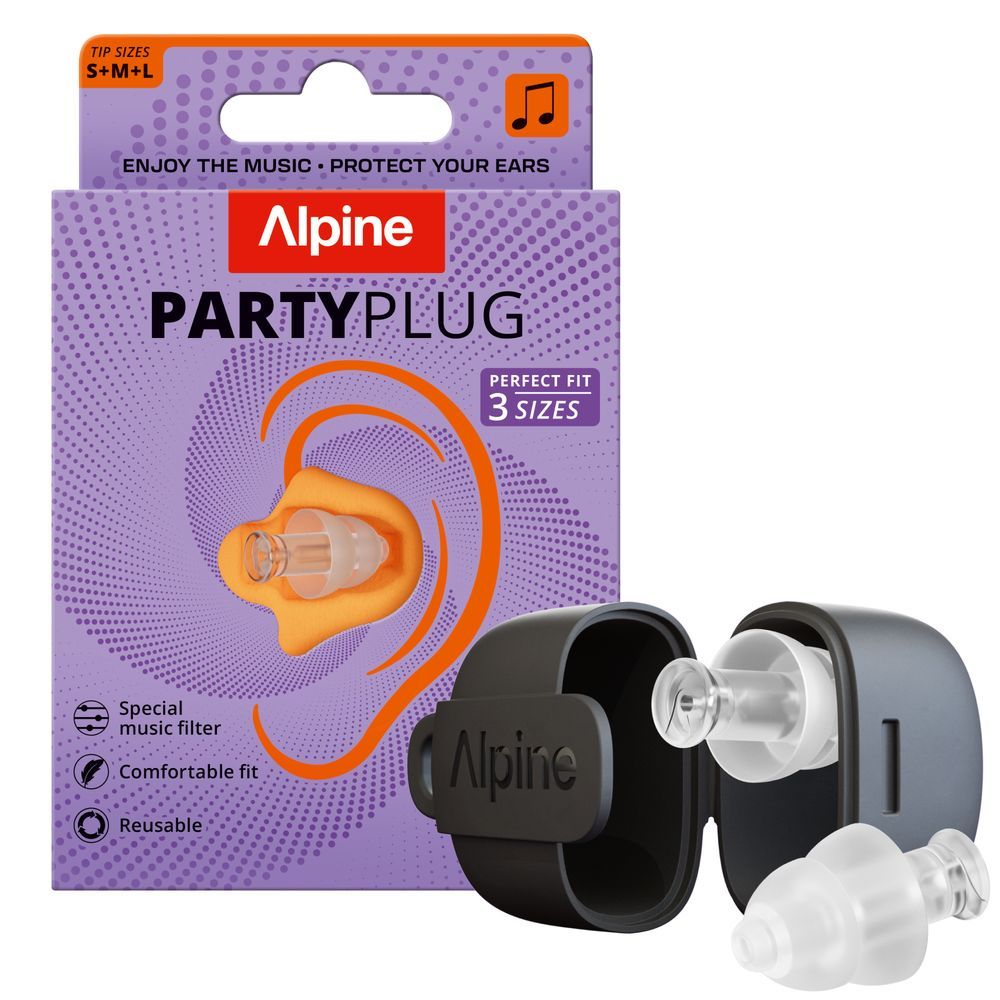Alpine Partyplug Earplugs 2025 Edition (Transparent) - Image 1