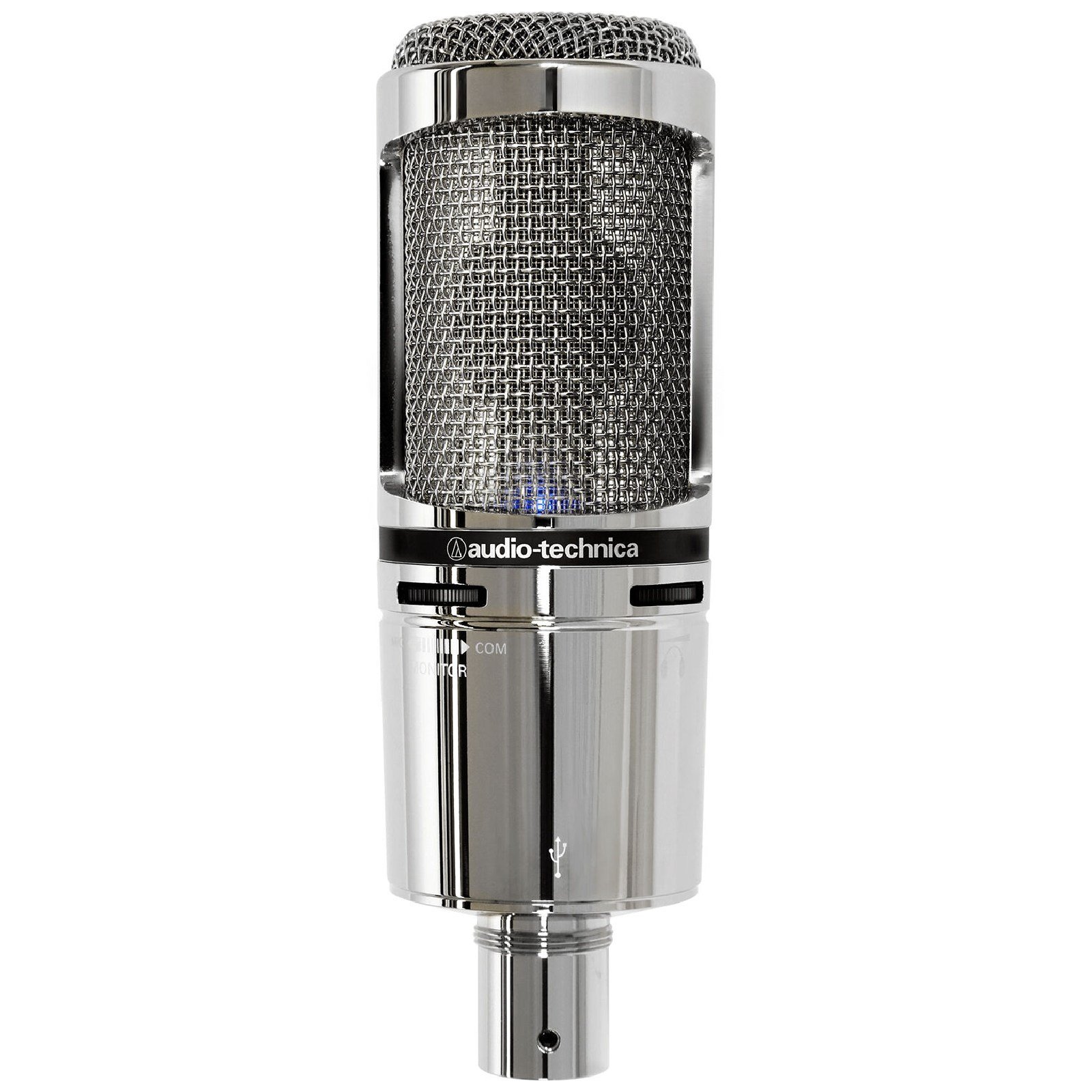 Audio-Technica AT2020USB+V Cardioid Condenser USB Microphone with Shock Mount - Limited Edition - Image 1