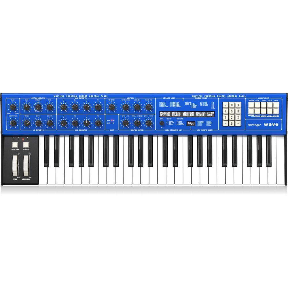 Behringer Wave 8-Voice Milti-Timbral Hybrid Synthesizer - Image 1