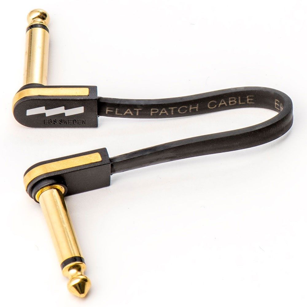 EBS PG-10 Premium Gold Flat Patch Cable (10cm) - Image 1