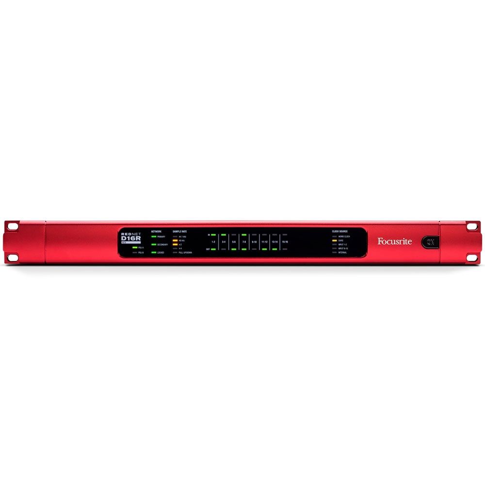 Focusrite RedNet D16R MkII 16x16 AES3 I/O w/ Independent Level Control - Image 1