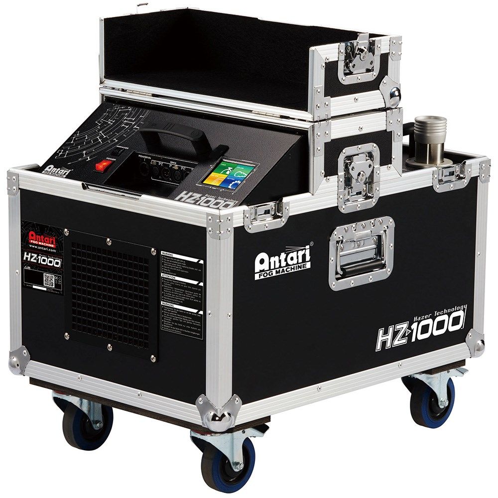 Antari HZ1000 Advanced Haze Machine w/ Flightcase/Casters On-Board Control, DMX & WDMX - Image 1