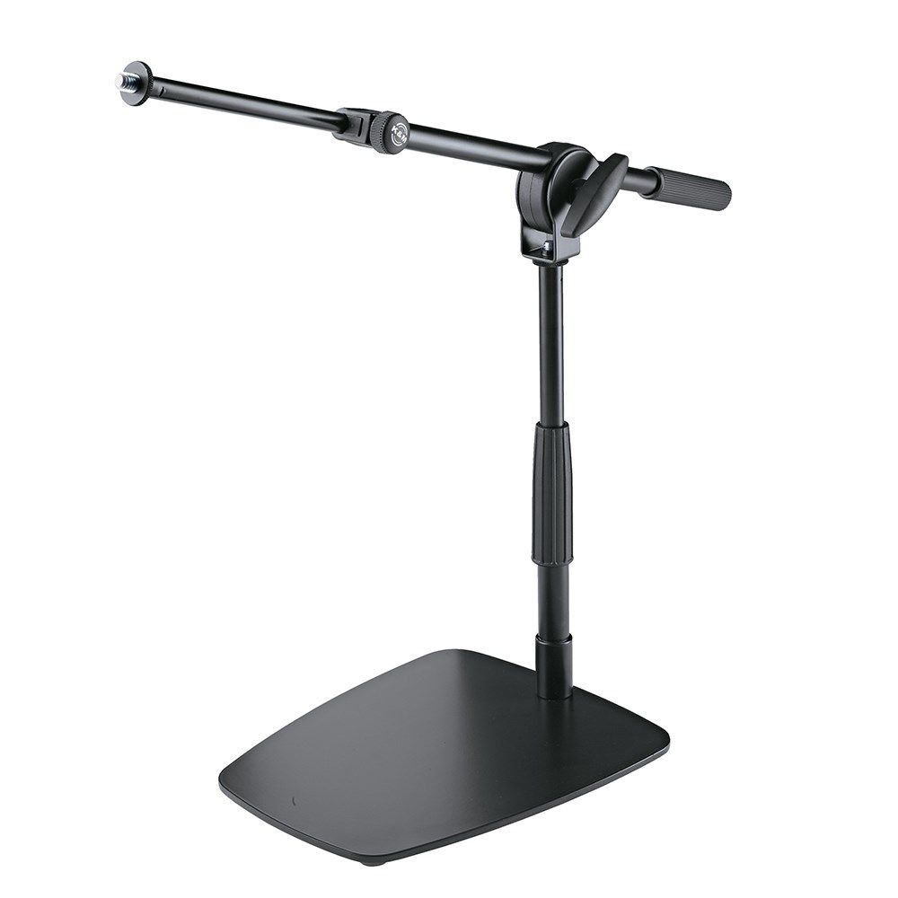 Konig & Meyer 25993 Compact Mic Stand w/ Extendable Boom Arm - Image 1