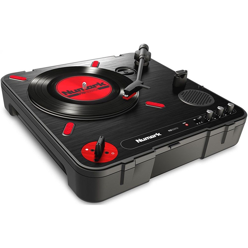 Numark PT01 Scratch Portable Turntable w/ Scratch Switch & USB Out - Image 1