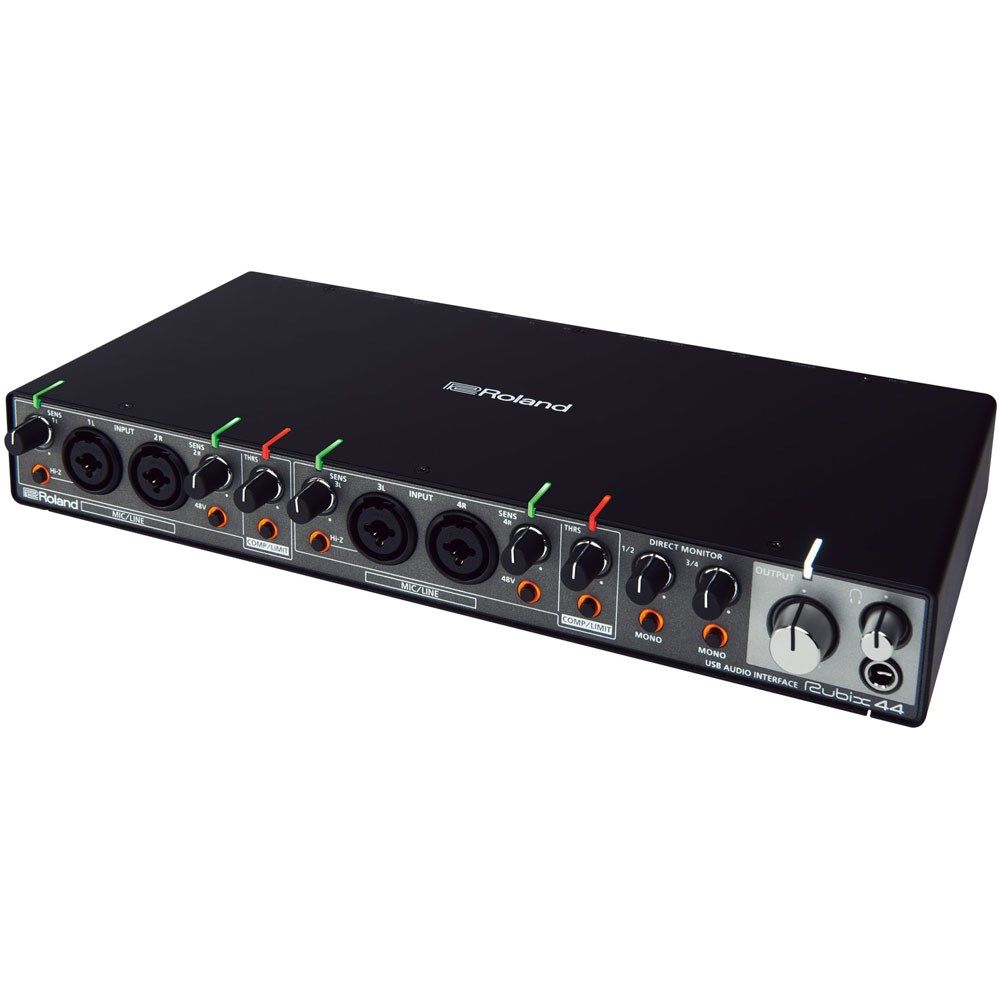 Roland Rubix 44 4-in/4-out High-Resolution USB Audio Interface for PC, Mac & iPad - Image 1