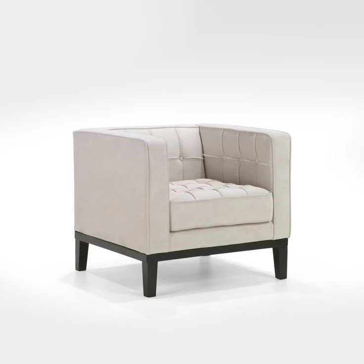 كرسي خشب زان طبيعي 80×90سم - ألوان متعددة - DECO34 - Image 1