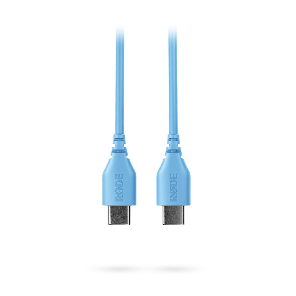 Rode SC22 USB-C to USB-C Cable (Blue) - 30cm - Image 1