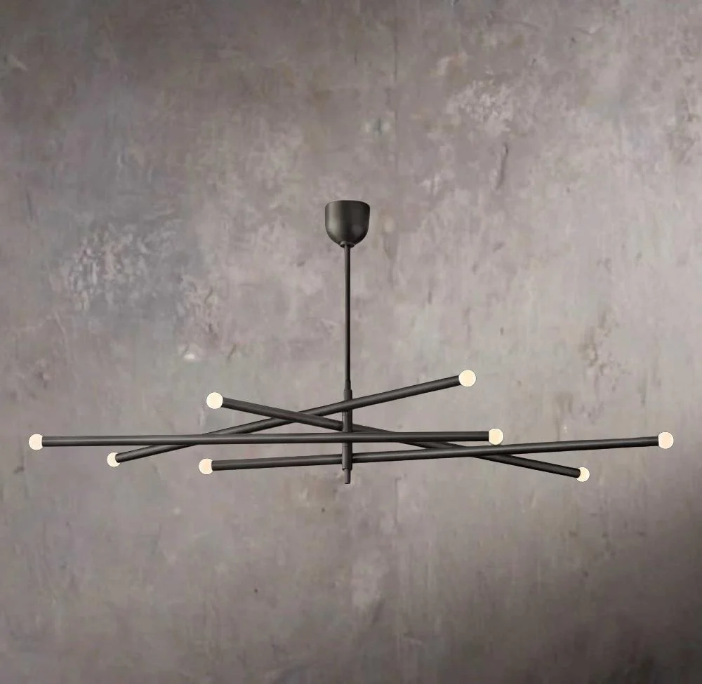Rousselle Eight-Light Orb Mobile Chandelier - Image 3