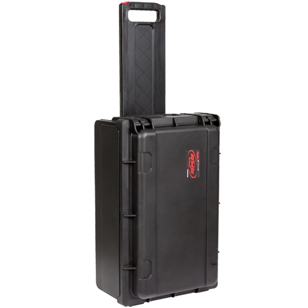 SKB 1SKB-iSF2U Injection Molded 2U Studio Flyer Rolling Rack Case - Image 1