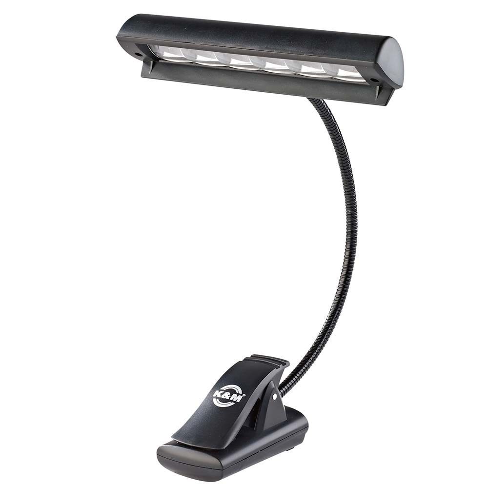 Konig & Meyer 12248 Concert Music Stand Light w/ Power Supply (Black) - Image 1