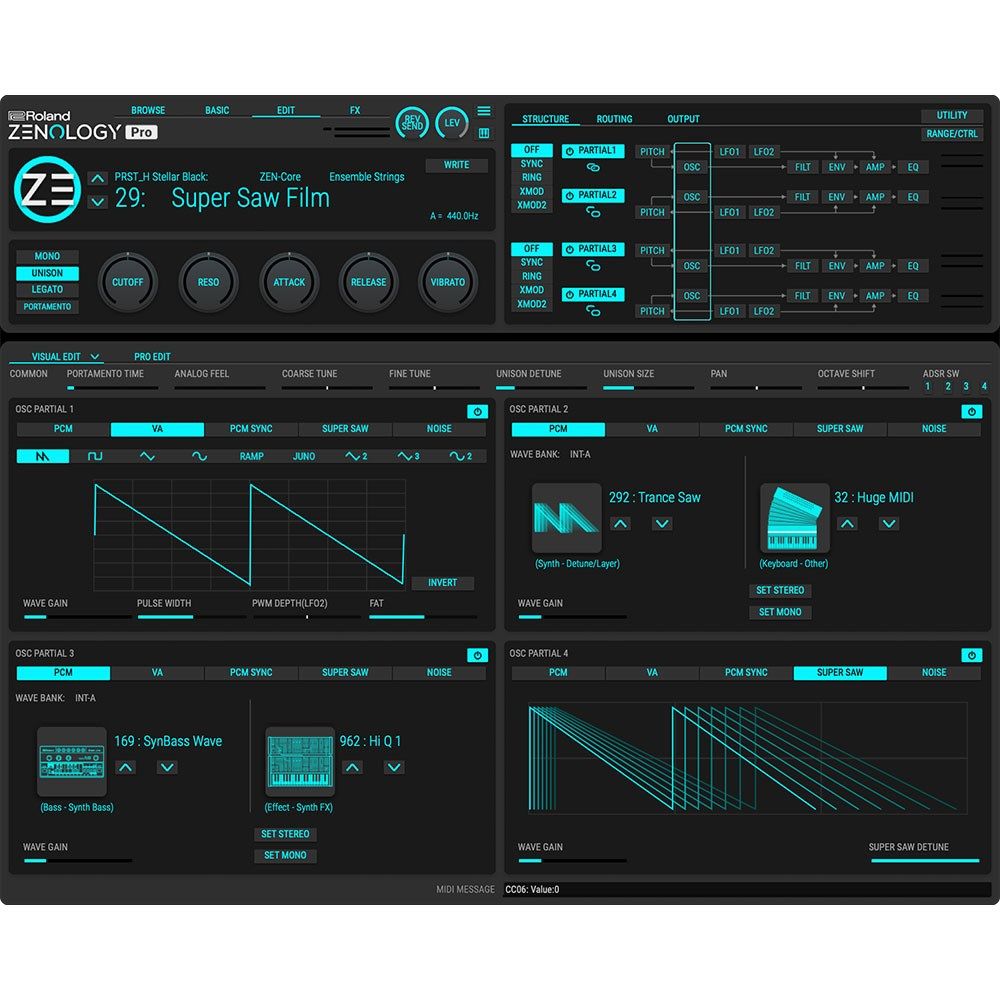 Roland Lifetime Key ZENOLOGY PRO (eLicense) - Image 1