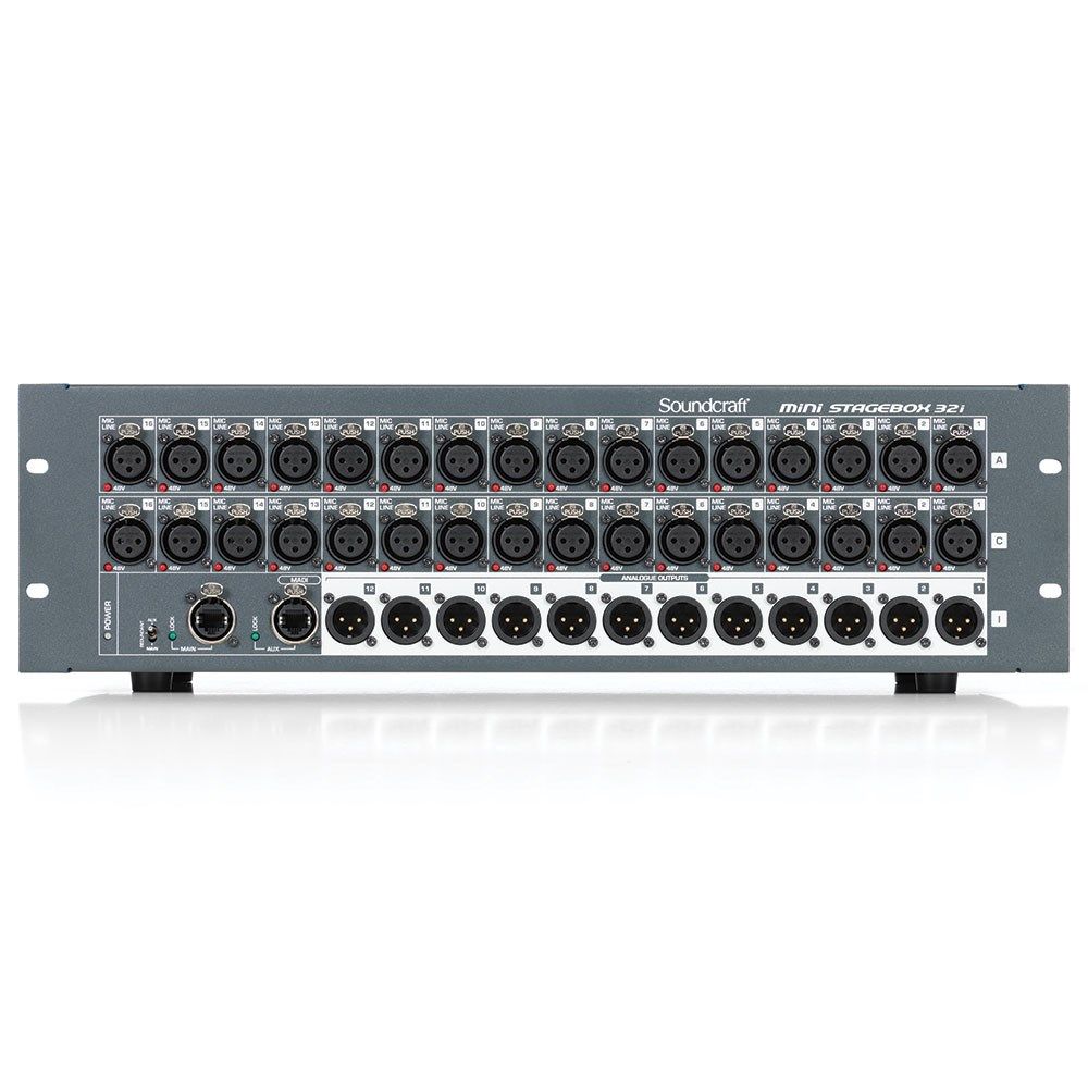 Soundcraft MSB32I Mini Compact Digital Stageboxes w/ Remote Controlled I/O - Image 1