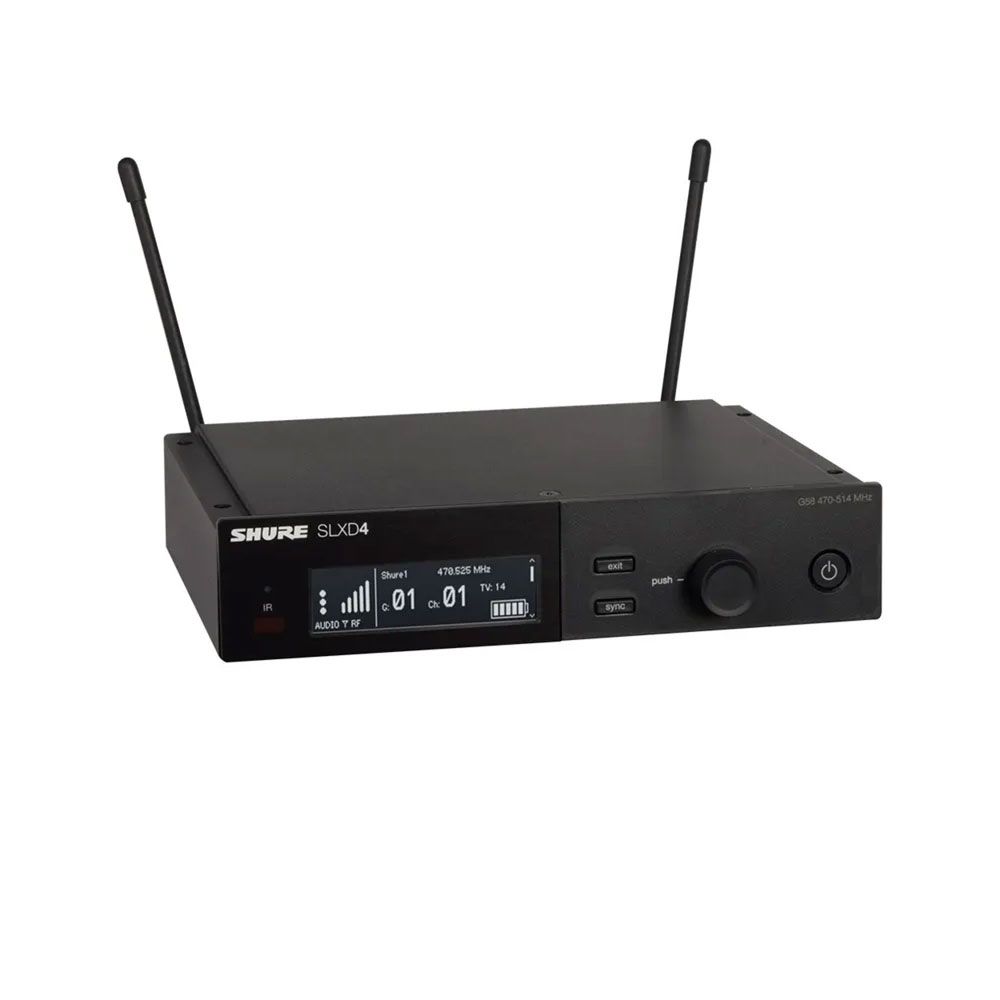 Shure SLXD4 Digital Wireless Receiver L57 Band - Image 1